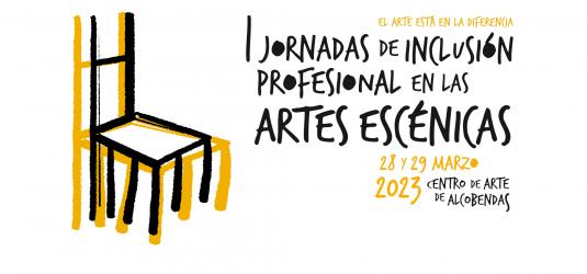I jornada inclusion artes escenicas logotipo